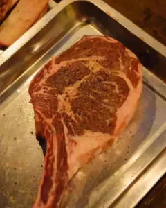 Australian tomahawk steak, approximately 1.2 kg. photo review