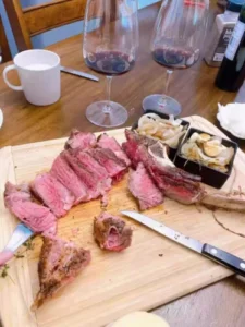 Australian tomahawk steak, approximately 1.2 kg. photo review